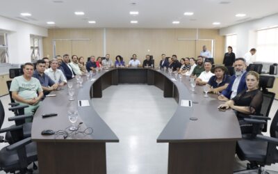 Senador Canedo (GO) oficializa adesão à ANCITI em cerimônia no Paço Municipal