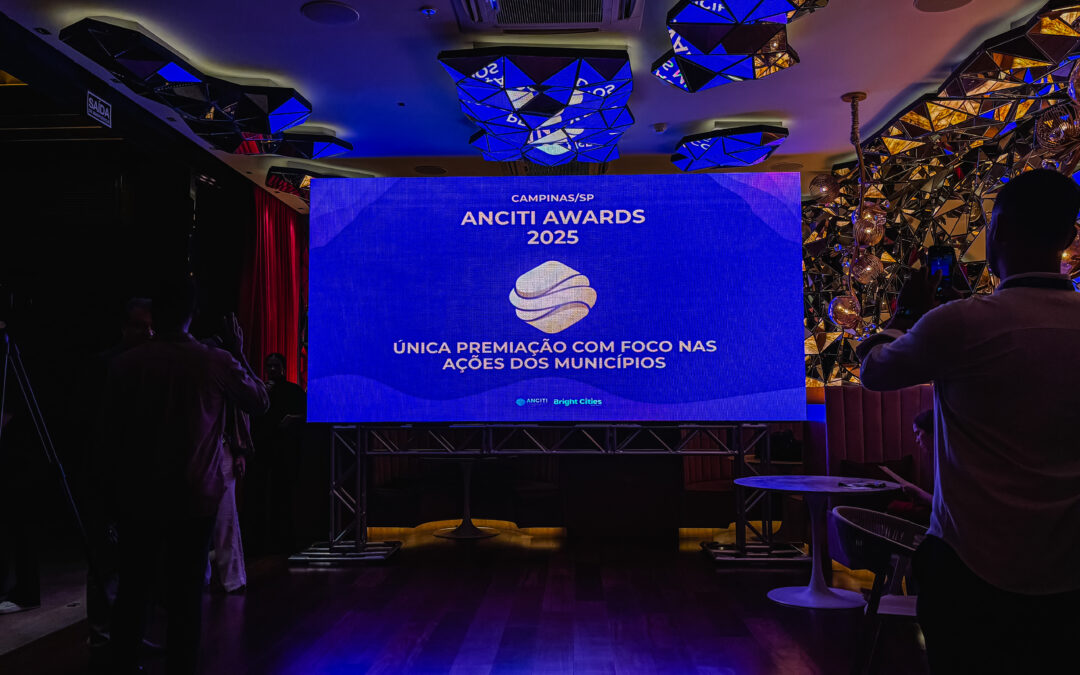 ANCITI Awards 2025 reconhece lideranças e cidades referência em inovação e transformação digital no Brasil